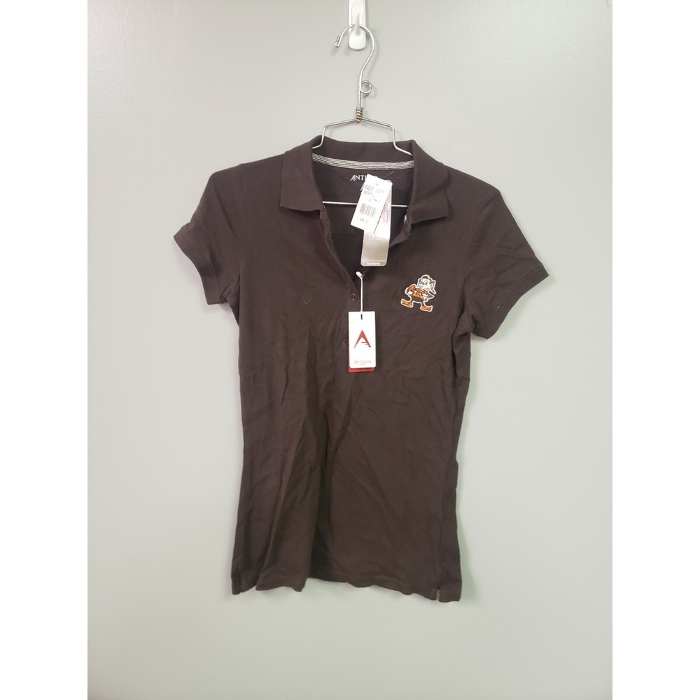 Golf Polo Antigua NFL browns  size small women's T-shirt NFL Browns New